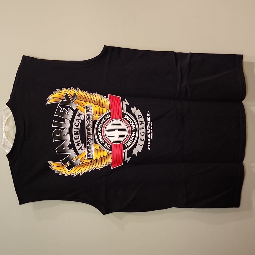 Harley Davidson Cozumel Mexico tank top
